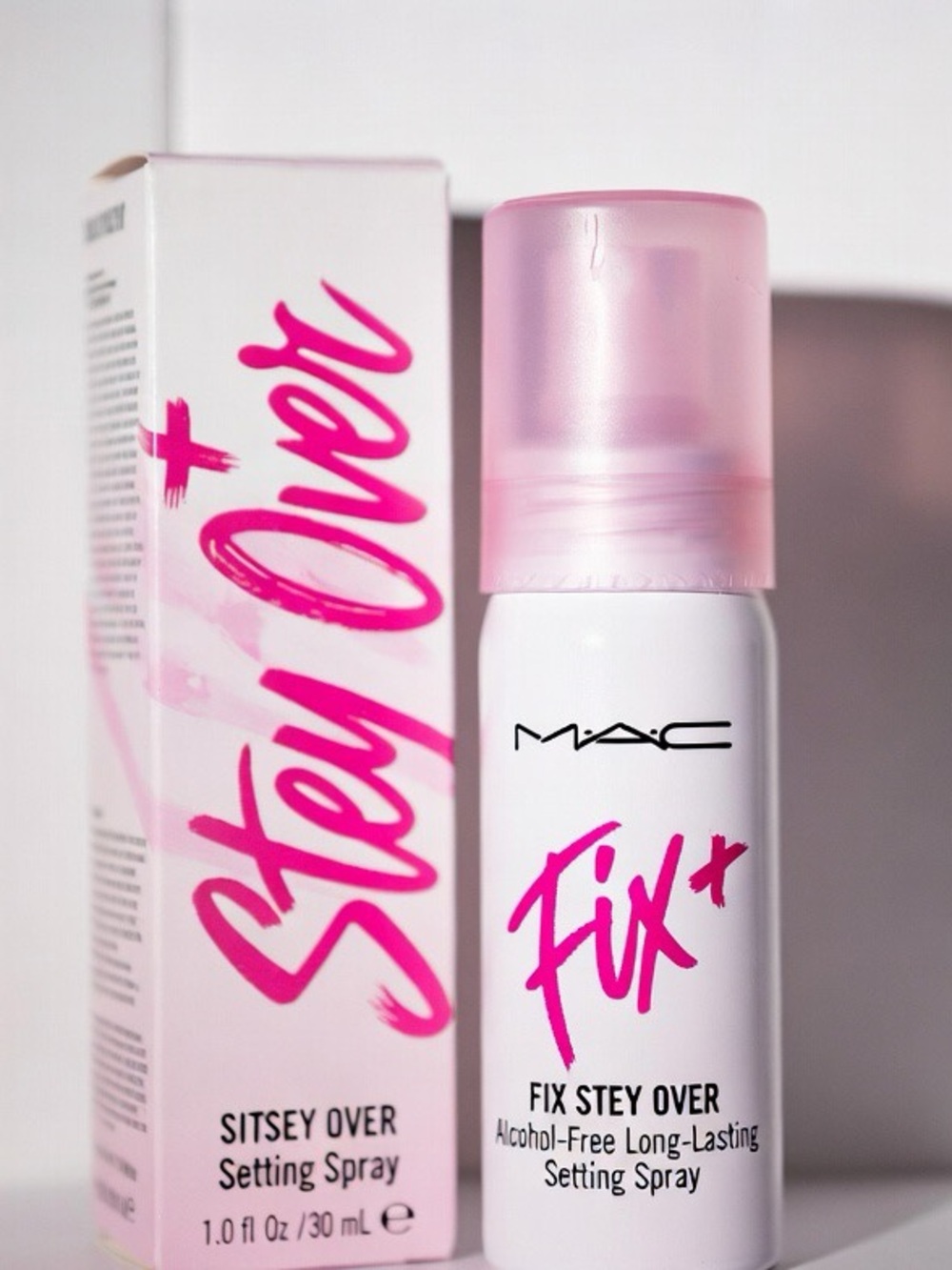 MAC Cosmetics Fix+ Stey Over Setting Spray in Pink